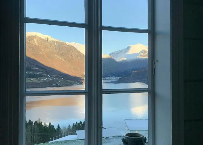 Historic Timber House From The 1800s In Nordfjord *