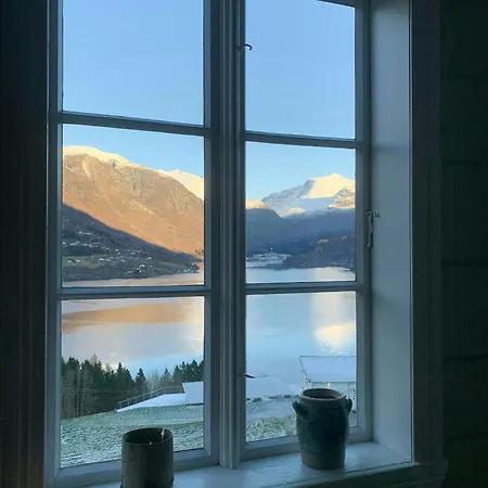 Historic Timber House From The 1800s In Nordfjord *